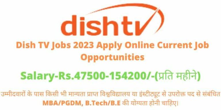 Dish TV Jobs 2023