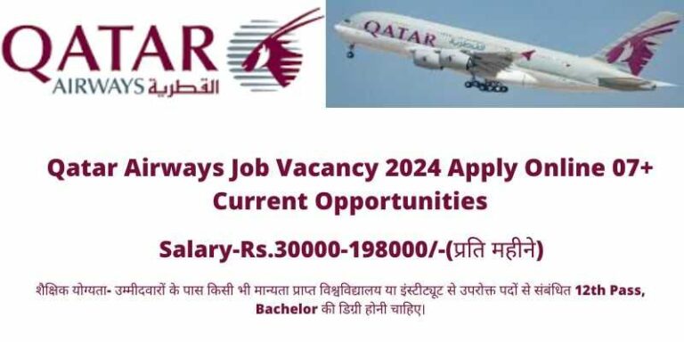 Qatar Airways Job Vacancy 2024